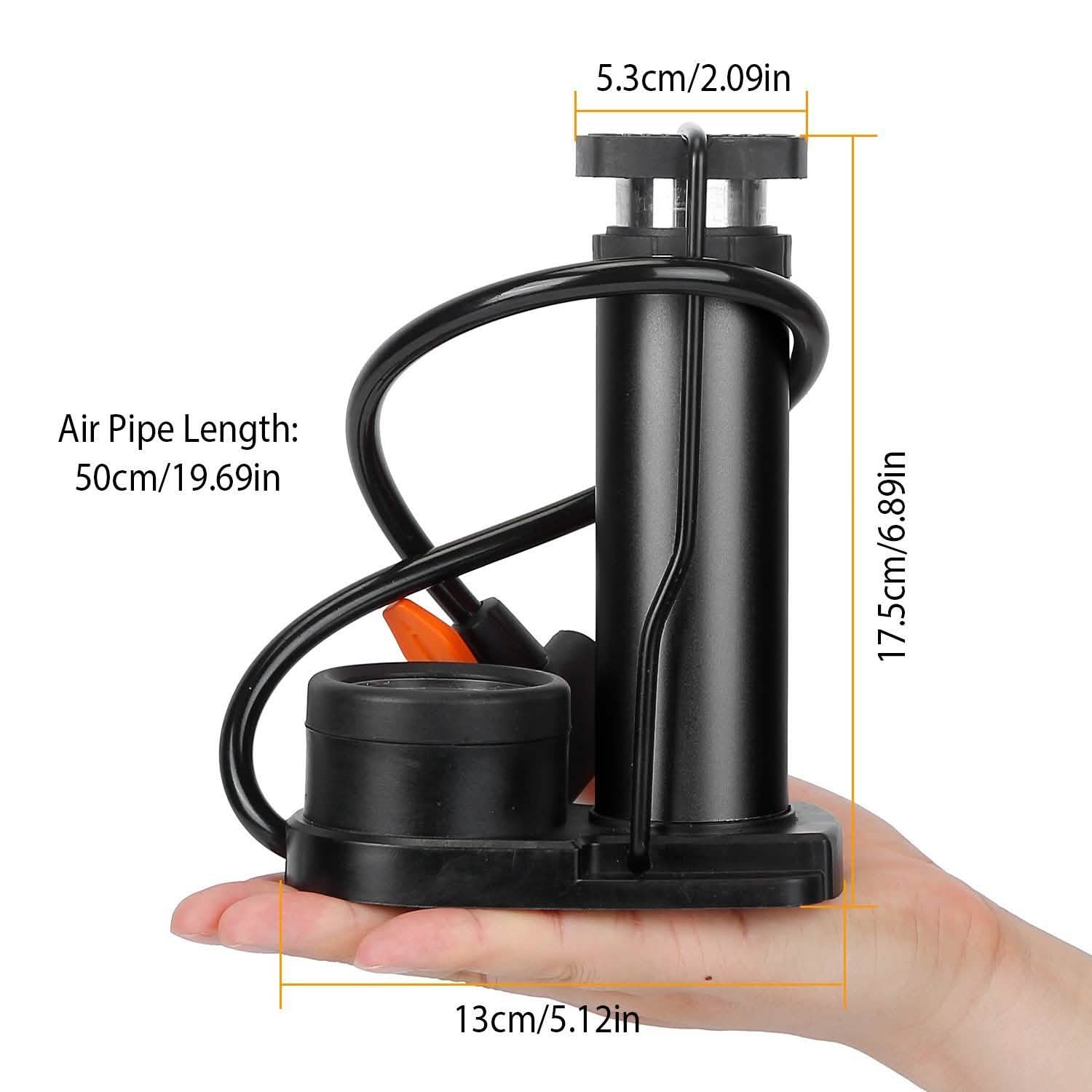 Mini Bike Foot Pump Portable Bicycle Tire Inflator Sports & Outdoors - DailySale