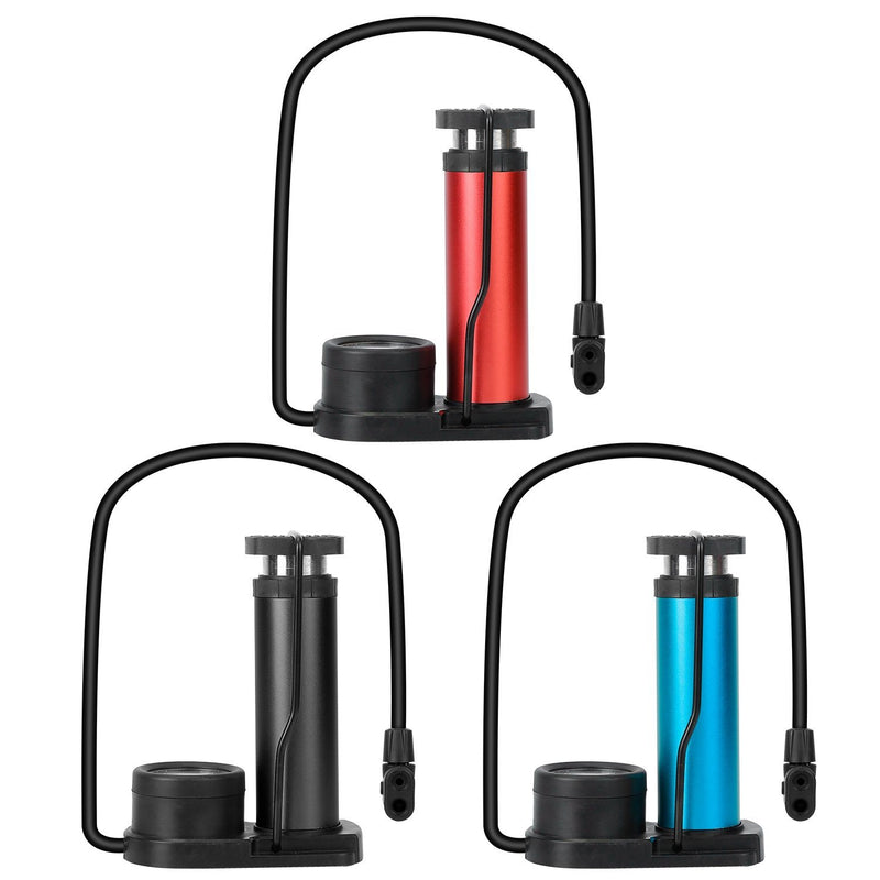 Mini Bike Foot Pump Portable Bicycle Tire Inflator Sports & Outdoors - DailySale