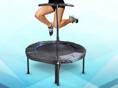 Mini Exercise Trampoline for Adults Sports & Outdoors - DailySale