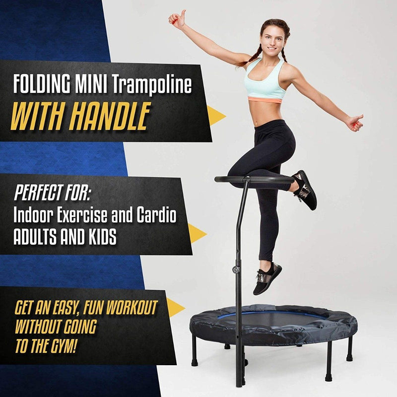 Mini Exercise Trampoline for Adults Sports & Outdoors - DailySale