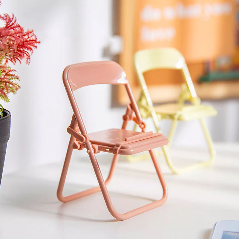 Mini Folding Chair Phone Holder Mobile Accessories - DailySale