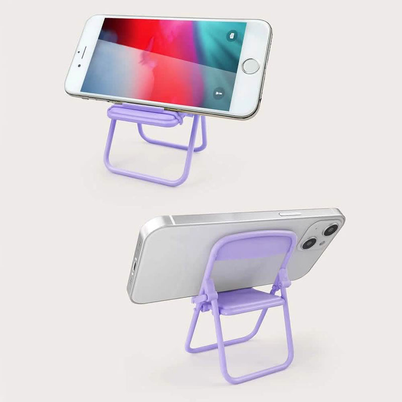 Mini Folding Chair Phone Holder Mobile Accessories - DailySale
