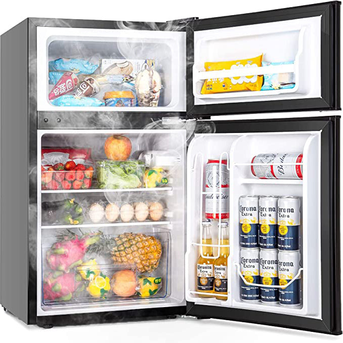 Mini Fridge with Freezer Kitchen Appliances - DailySale