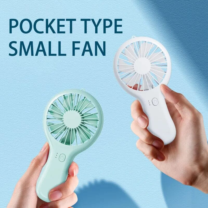 Mini Handheld Fan Everything Else - DailySale