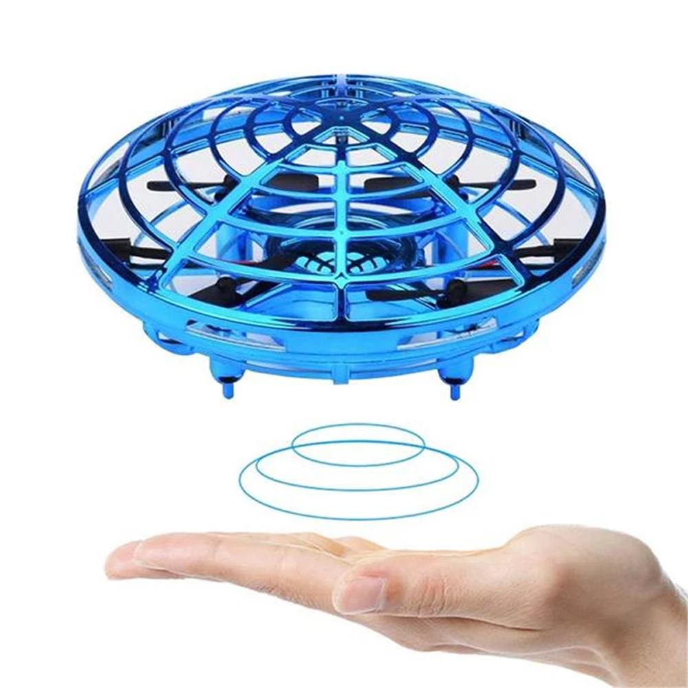 Mini Helicopter UFO RC Drone Infraed Hand Sensing Aircraft Cameras & Drones - DailySale