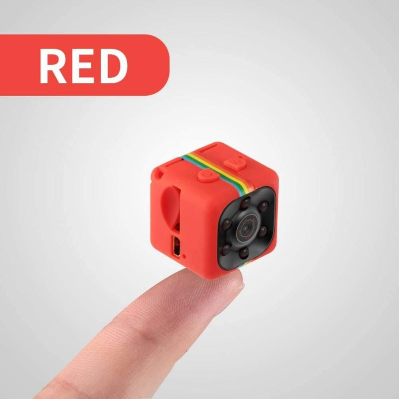 Mini Hidden Spy Camera 1080P Night Vision - Assorted Colors Gadgets & Accessories Red - DailySale
