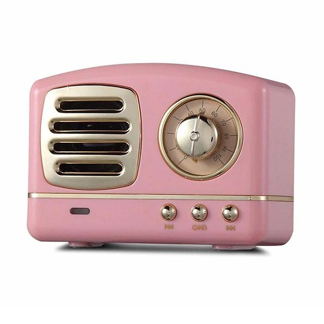 Mini Portable Bluetooth Speaker Speakers Pink - DailySale