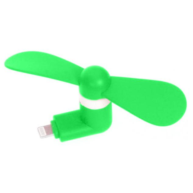 Mini Portable iPhone Fan Gadgets & Accessories Green - DailySale