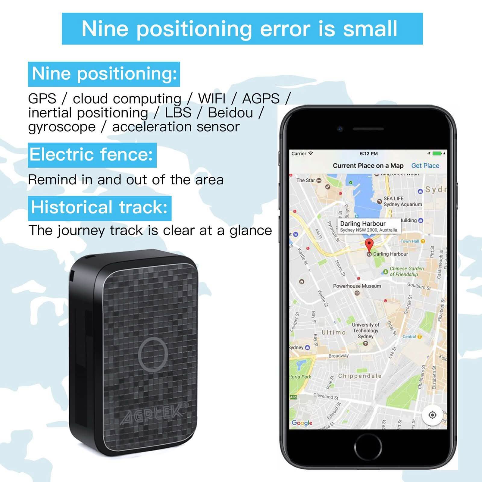 Mini Portable Spy Real Time Personal and Vehicle GPS Tracker Voice Recorder Mobile Accessories - DailySale