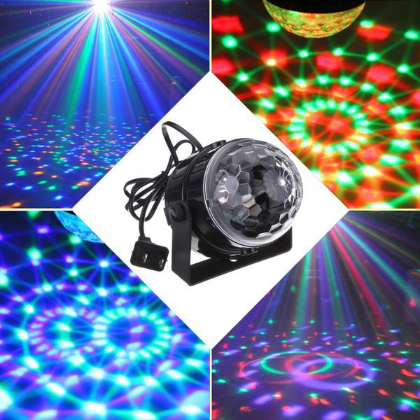 Mini RGB LED Light Crystal Magic Ball Lighting & Decor - DailySale