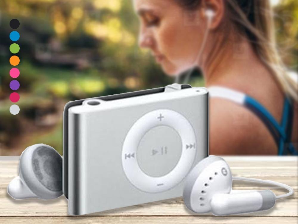 Mini Shuffling MP3 Player with USB Cable and Headphones Gadgets & Accessories - DailySale