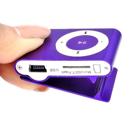 Mini Shuffling MP3 Player with USB Cable and Headphones Gadgets & Accessories - DailySale