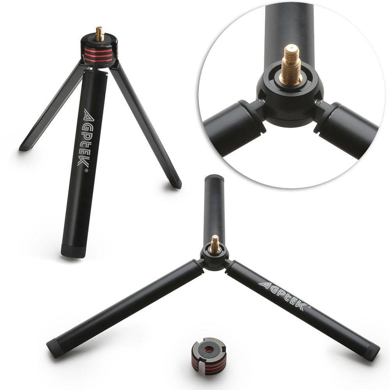 Mini Tripod Stand Mount Flexible Adjustable Support for GoPro Hero Selfie Stick Cameras & Drones - DailySale