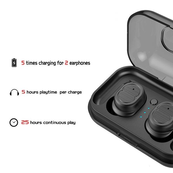 Mini True Wireless Earbuds TWS Touch Control Bluetooth 5.0 Headphone Headphones - DailySale