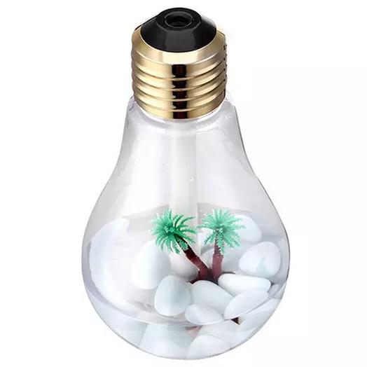 Mini USB Bulb Aromatherapy Diffuser with LED Lights Wellness - DailySale