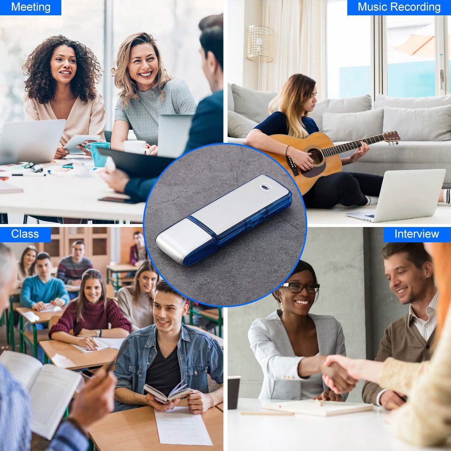 Mini Voice Digital Sound Recorder Headphones & Audio - DailySale