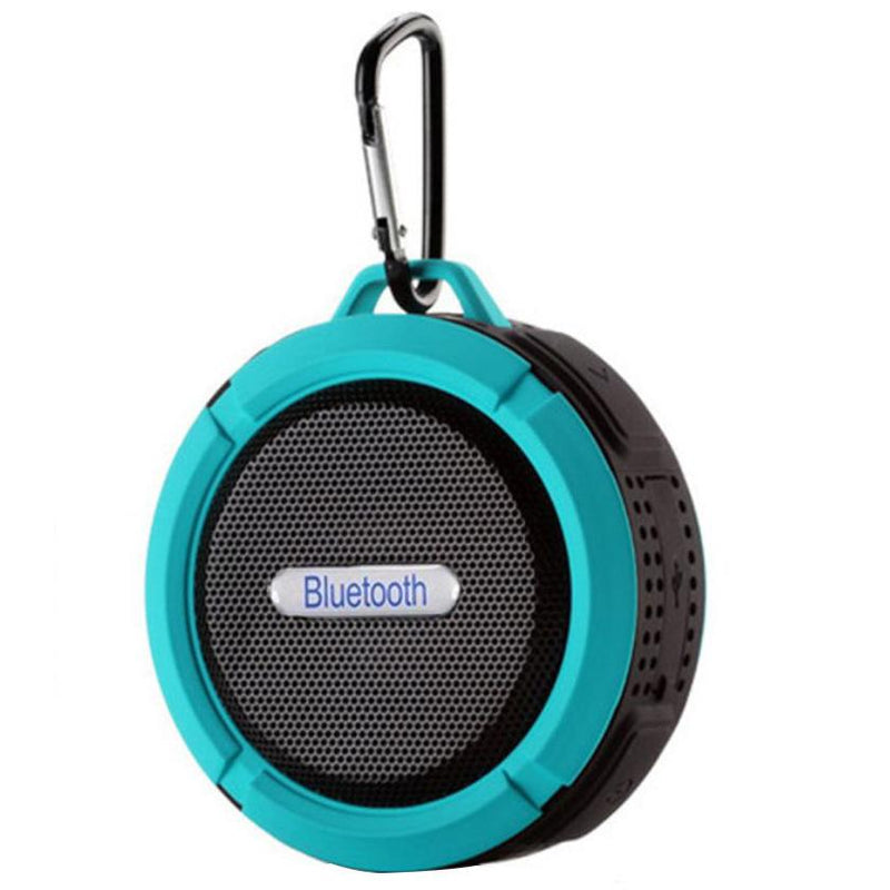Mini Waterproof Bluetooth Speaker Speakers Blue - DailySale
