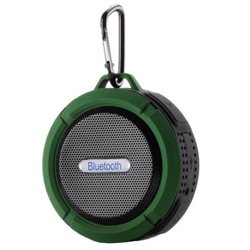 Mini Waterproof Bluetooth Speaker Speakers Green - DailySale