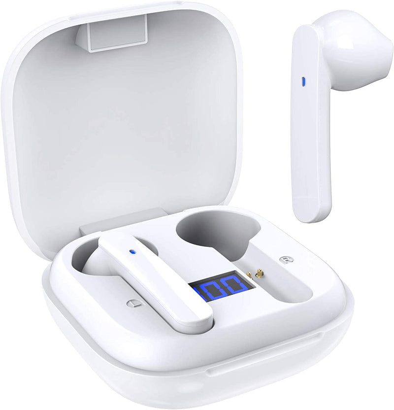 Miracase Wireless Earbuds Bluetooth 5.0 Headphones with USB-C Charging Case Headphones & Audio - DailySale