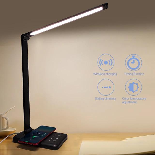 Mobile Phone Wireless Charging Desk Lamp Mobile Accessories - DailySale