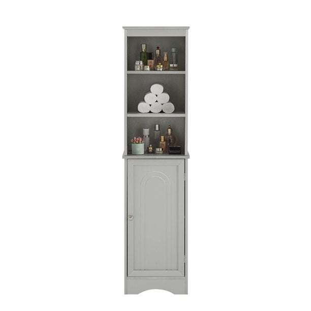 Modern Freestanding Tall Bathroom Locker Closet & Storage - DailySale