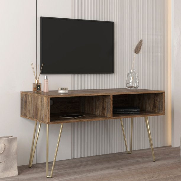 Modern Wood TV Stand Console Table Furniture & Decor - DailySale
