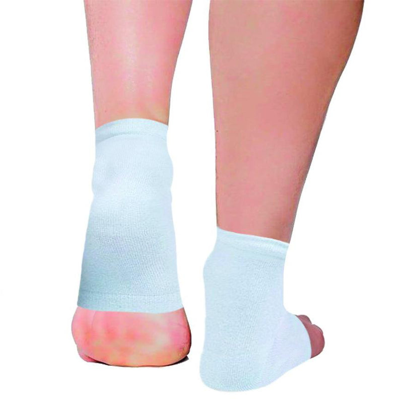 Moisturizing Spa Gel Heel Socks Wellness - DailySale