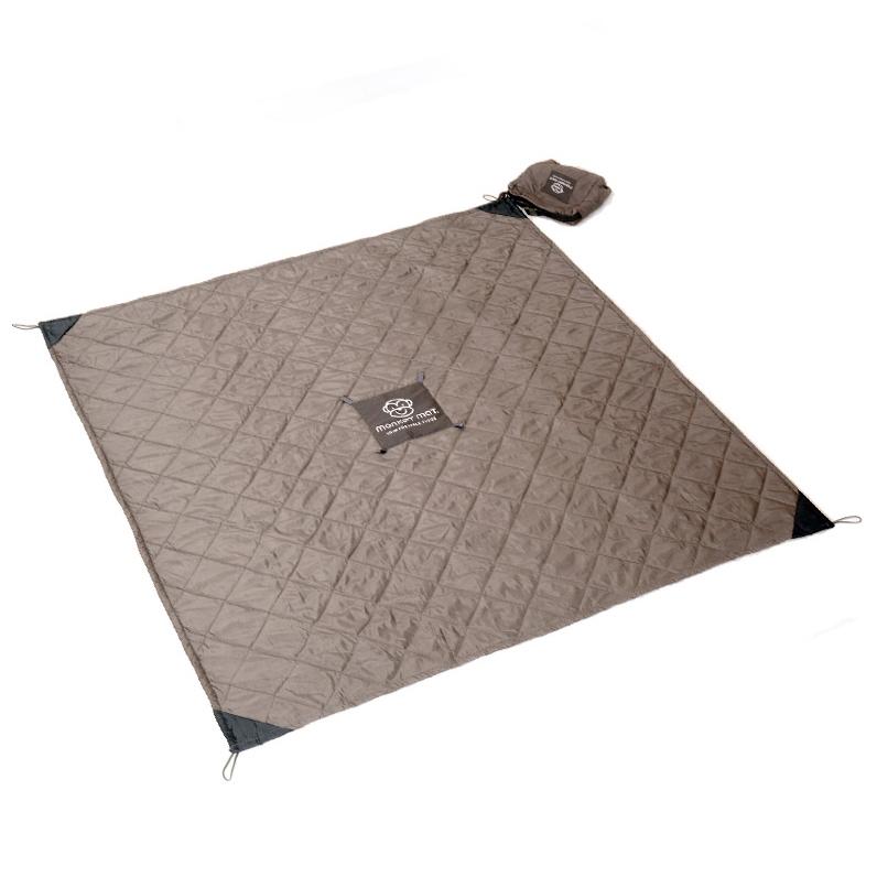 Monkey Mat Quilted Lightweight Luxurious Water Repellant Picnic Travel Blanket Sports & Outdoors - DailySale