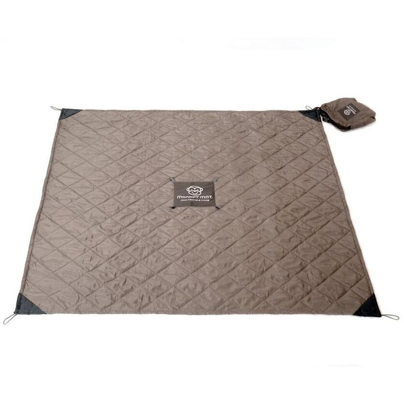 Monkey Mat Quilted Lightweight Luxurious Water Repellant Picnic Travel Blanket Sports & Outdoors - DailySale