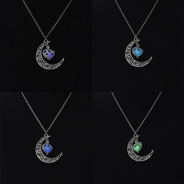 Moon Glowing Necklace Necklaces - DailySale