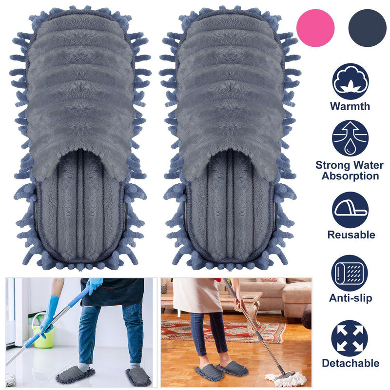 Mop Slippers Unisex Detachable Household Appliances - DailySale