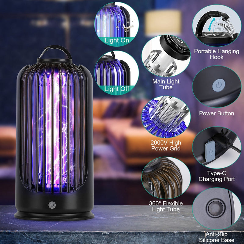 Mosquito Killer Lamp 2000V High Powered Pest Control Pest Control - DailySale