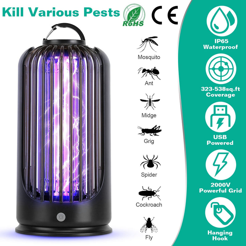 Mosquito Killer Lamp 2000V High Powered Pest Control Pest Control - DailySale