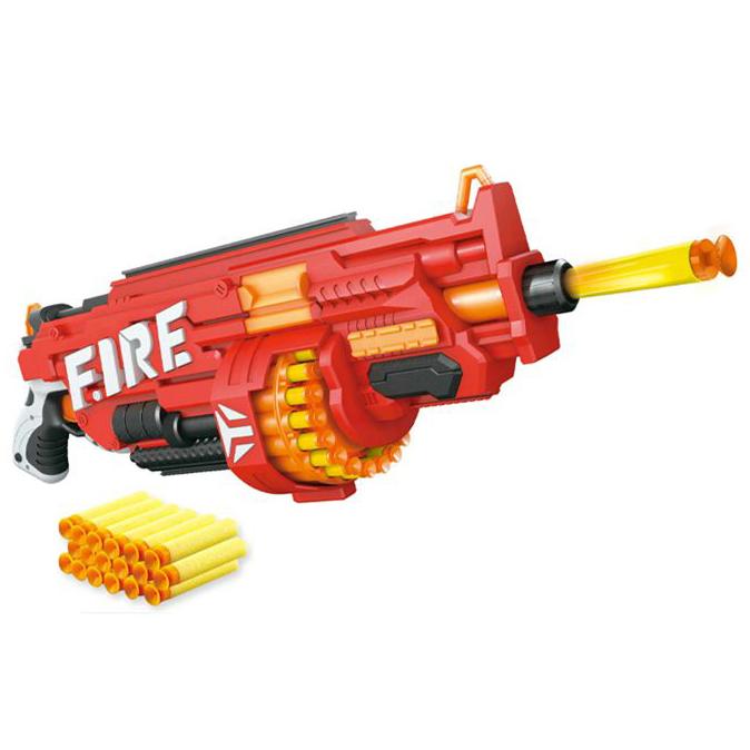 Motorized Fire Blasting Rush Attack Spinning Barrel Toys & Games - DailySale