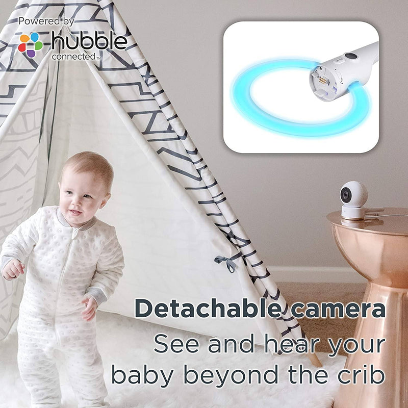 Motorola Halo+ Video Baby Monitor - Infant Wi-Fi Camera with Overhead Crib Mount - 4.3-Inch Color Screen with Infrared Night Vision and Intercom (Refurbished) Baby - DailySale