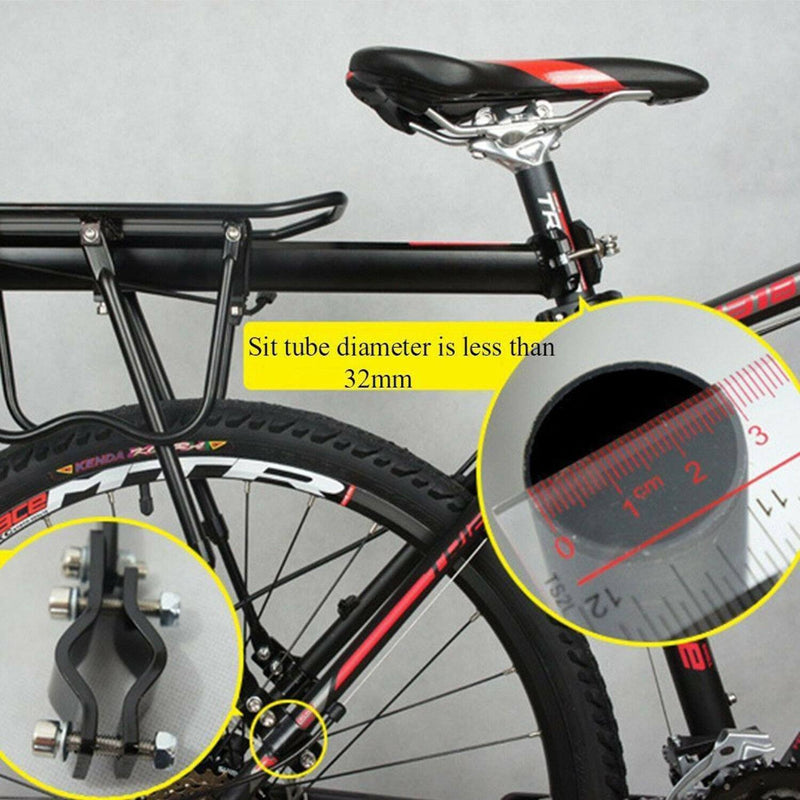 Mountain Bike Bicycle Rear Rack Seat Sports & Outdoors - DailySale