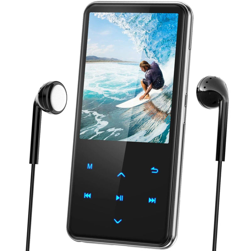MP3 Player with 2.4in Screen Bluetooth 4.1/16GB/T01 Black Gadgets & Accessories - DailySale