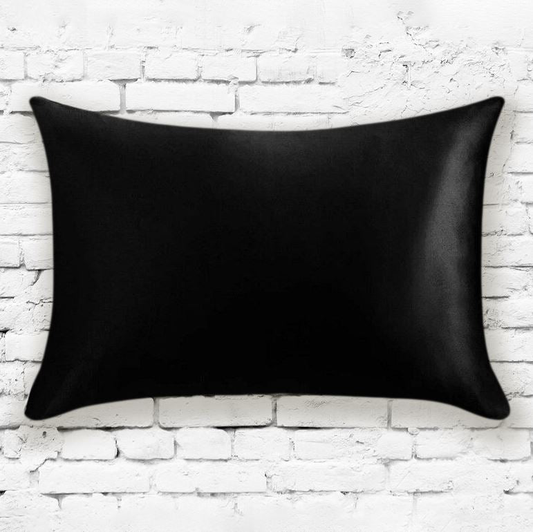 Mulberry Silk Pillowcases - Assorted Colors Linen & Bedding Black - DailySale