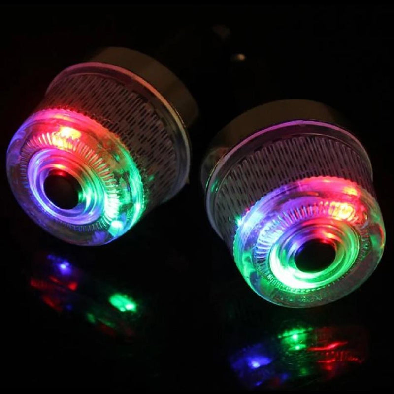 Multi-colored Bicycle or Motorcycle Handlebar Lights Sports & Outdoors - DailySale