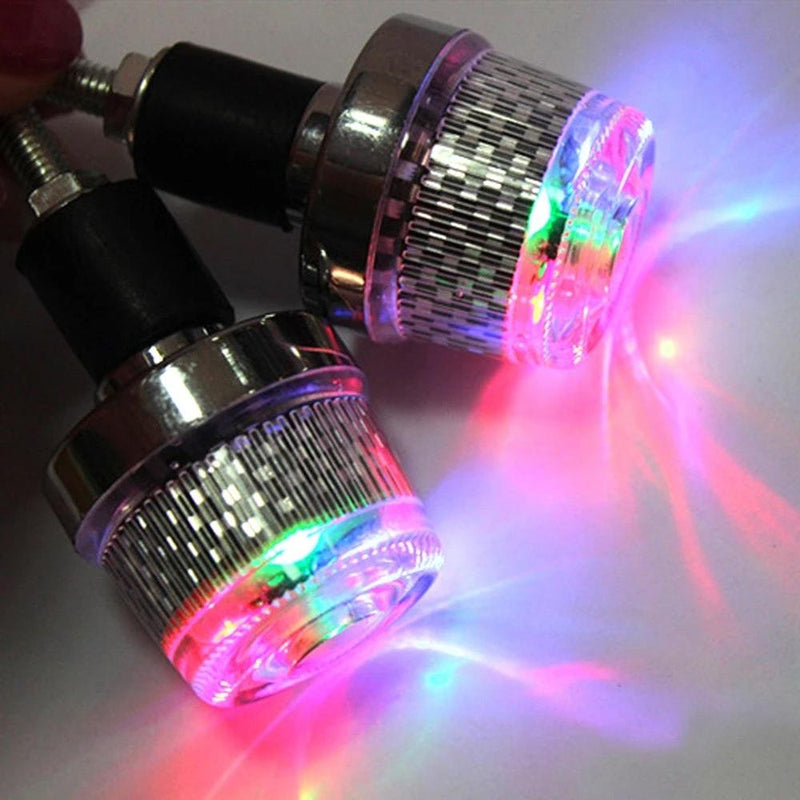 Multi-colored Bicycle or Motorcycle Handlebar Lights Sports & Outdoors - DailySale