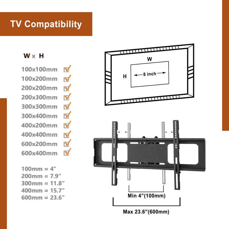 Multi-Function Angle and Height Adjustable Tempered Glass Metal Frame Floor TV Stand TV & Video - DailySale