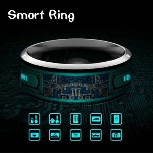 Multi-functional Waterproof Intelligent NFC Smart Ring Rings - DailySale
