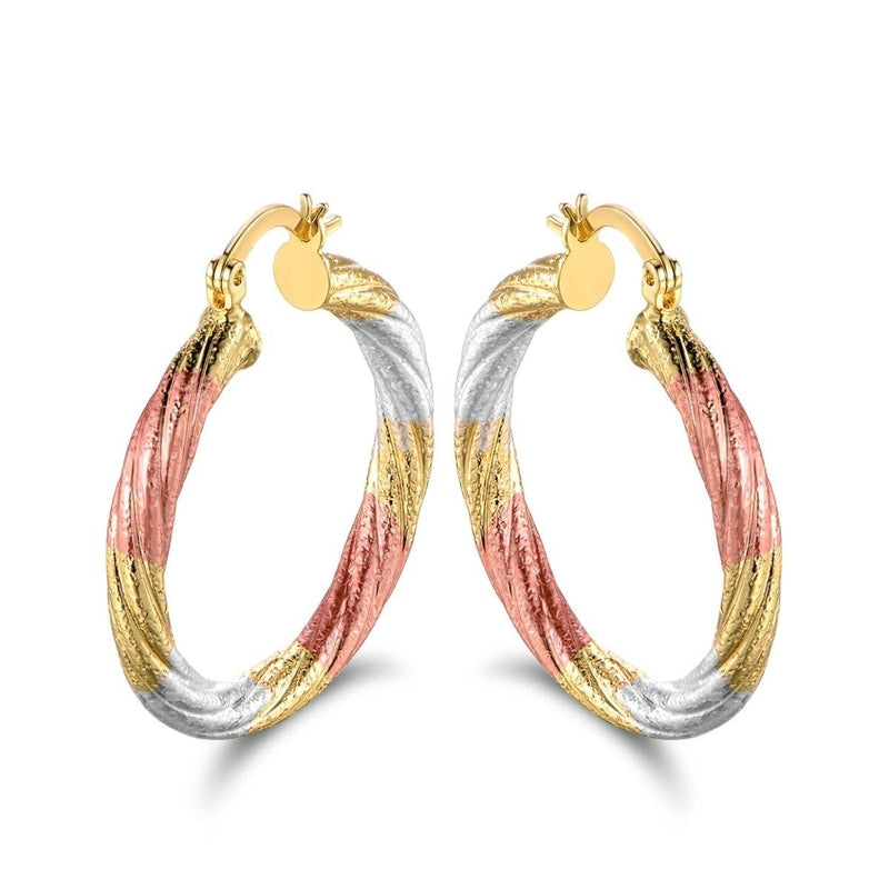 Multi Gold Hoop Earrings - Assorted Styles Jewelry No. 2 - DailySale