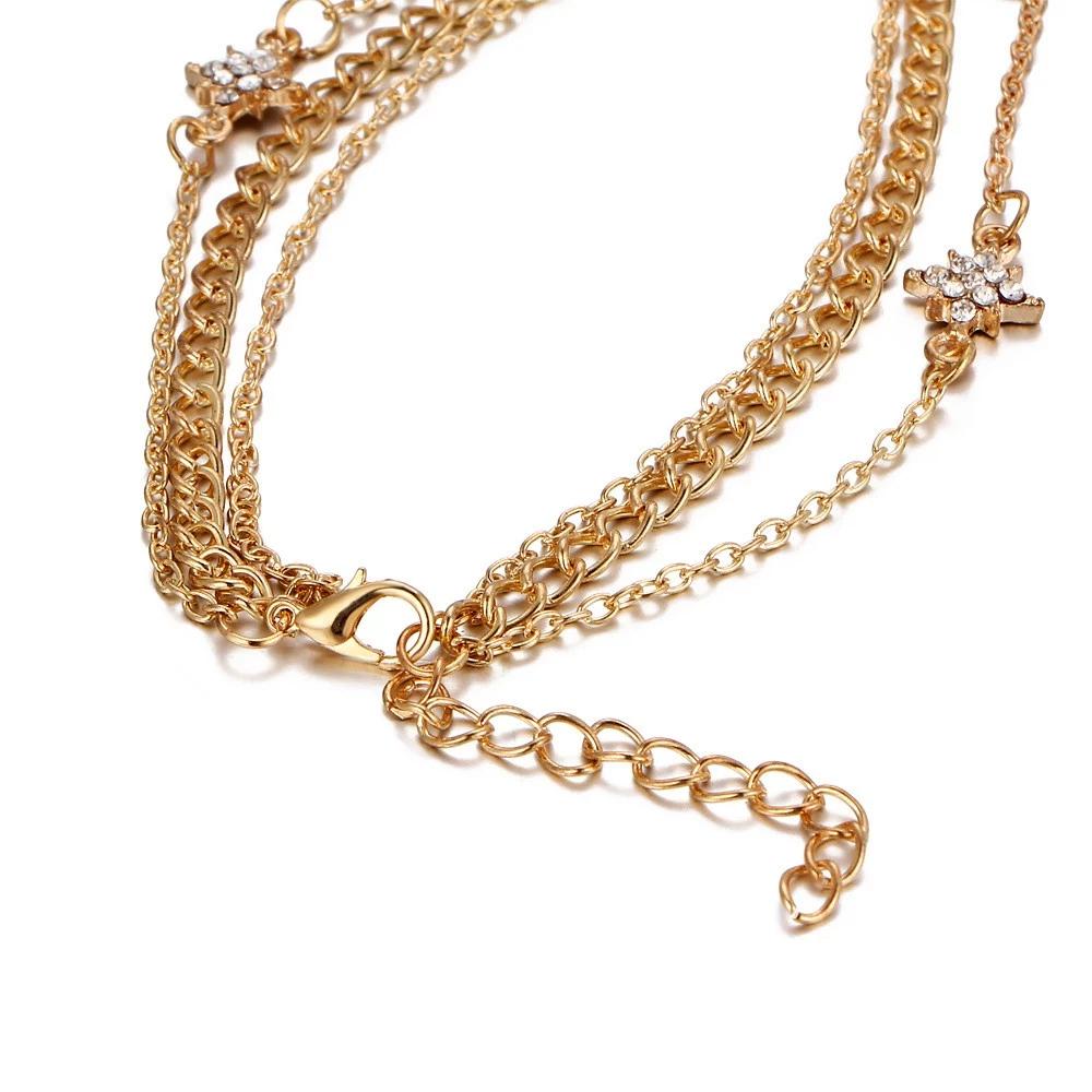 Multi-layer Necklace Clavicle Chain Necklaces - DailySale