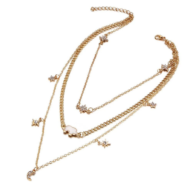 Multi-layer Necklace Clavicle Chain