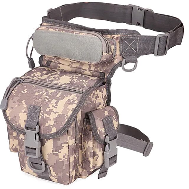 Multi-purpose Tactical Drop Leg Bag Tool Fanny Thigh Pack Bags & Travel ACU - DailySale