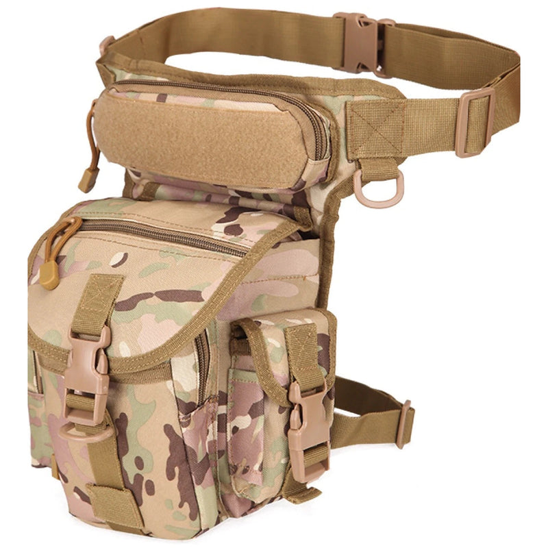 Multi-purpose Tactical Drop Leg Bag Tool Fanny Thigh Pack Bags & Travel CP - DailySale