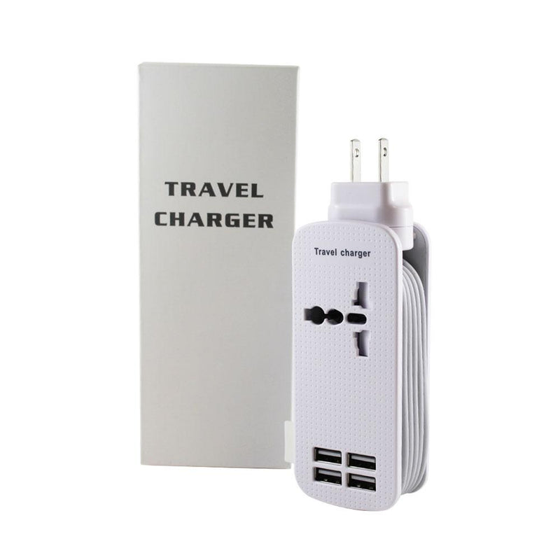 Multi Universal Travel Charger Gadgets & Accessories White - DailySale