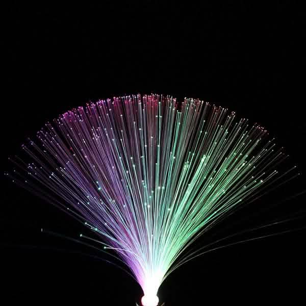 Multicolor LED Fiber Optic Light Lamp Indoor Lighting - DailySale