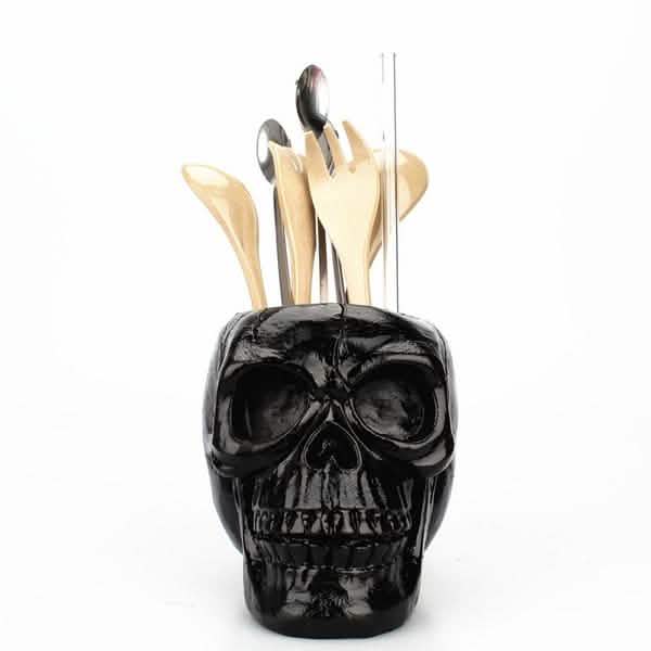 Multifunction Creative Skull Storage Stationery Holder Closet & Storage - DailySale